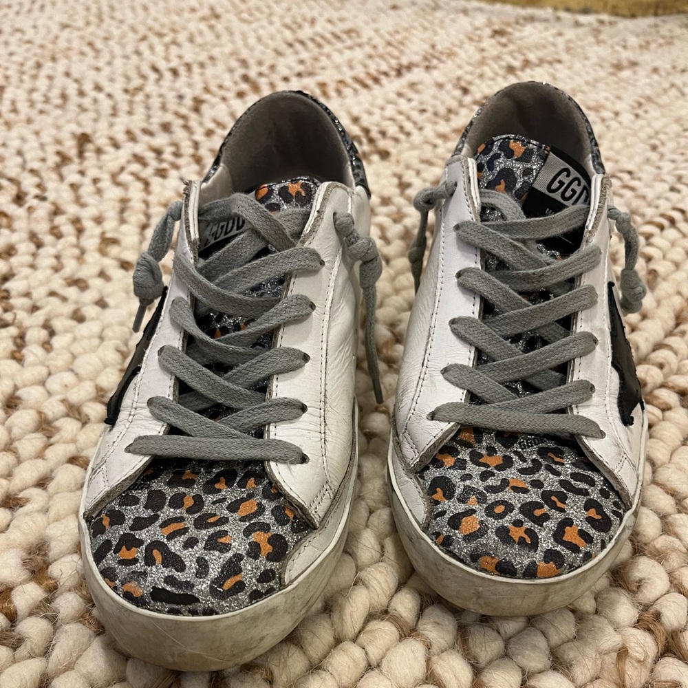 Golden Goose Superstar sneakers size 38 cheetah